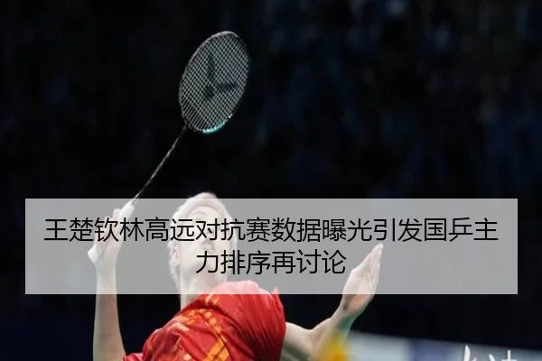 王楚钦林高远对抗赛数据曝光引发国乒主力排序再讨论